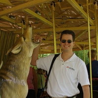 Carousel wolf