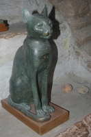 Cat statue