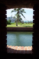 View out fort window