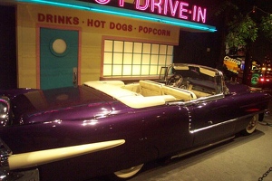 Purple cadillac