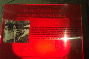 Purple cadillac info