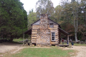Old cabin in Cades Cove