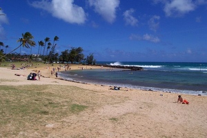 Beach at Poipu Park