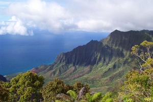 End of Waimea Canyon Drive