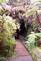Outside the lava tube