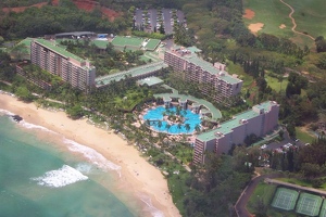 Hotel from air