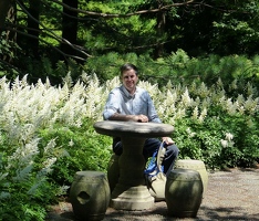 Kevin and astilbe