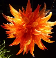 Orange Hornet Chandelier