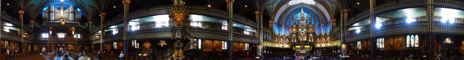 Panoramic interior