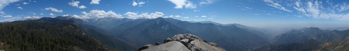 Panoramic from Moro Rock