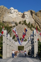 Avenue of flags