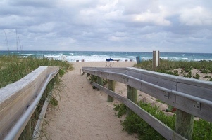 Boardwalk to the beach