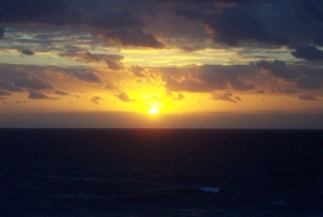 Sunrise over the Atlantic