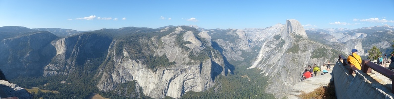 Panoramic from Glacier Point