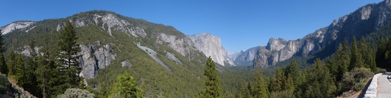 Panoramic Yosemite Valley