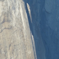 Climber on El Capitan