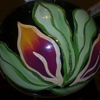 Hand painted ornament