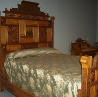 Elaborate bed