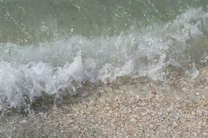 Wave on beach