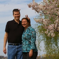 Kevin and Kay along Potomac
