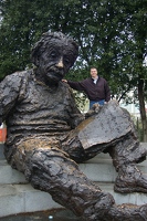 Kevin and Albert Einstein