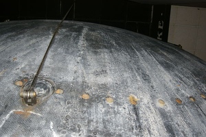 Space module after re-entry
