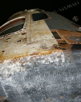 Space module after re-entry