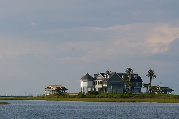 House on bay